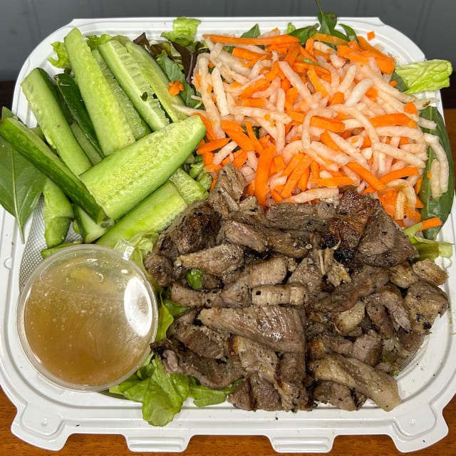 Grilled Pork Salad Bowl.