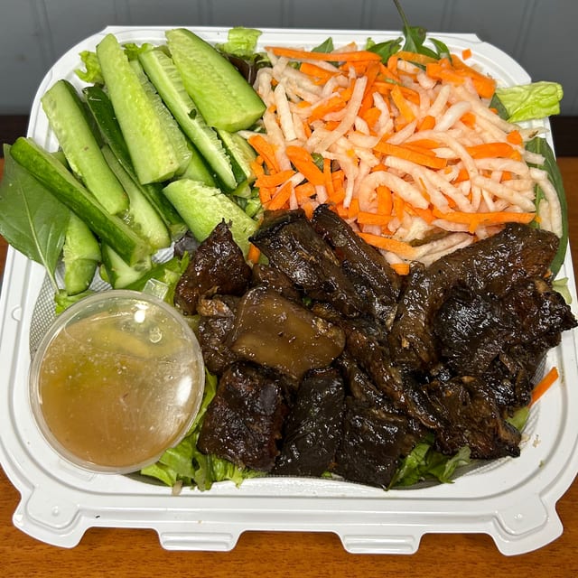 Portobello Mushroom Salad Bowl.