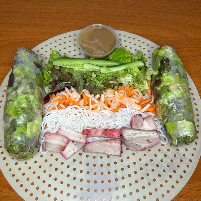Pork Belly Spring Roll.