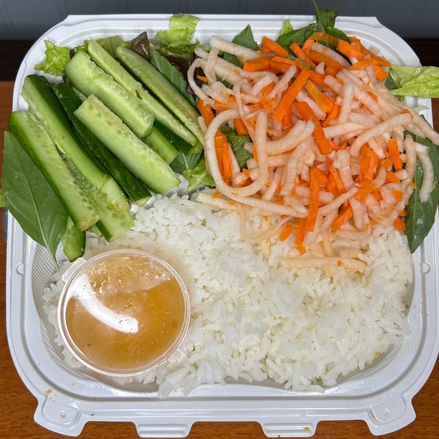Rice Bowl with No Protein.