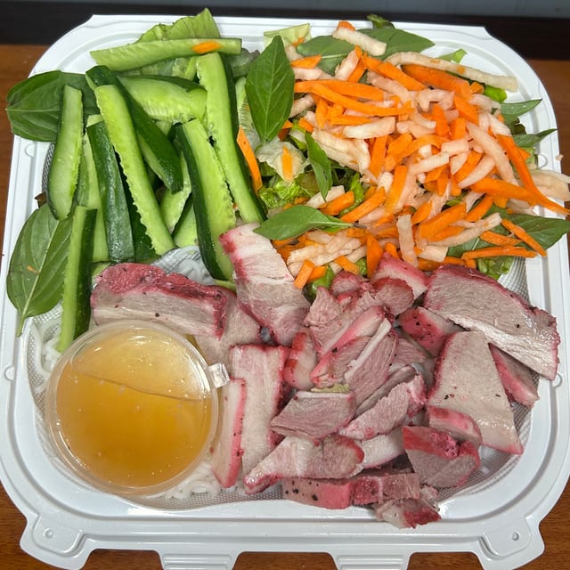 Pork Belly Vermicelli.