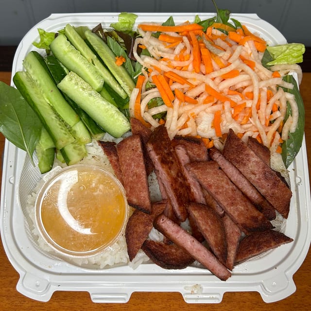 Spam Rice Bowl.