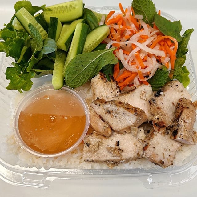 Grilled Chicken Rice Bowl.