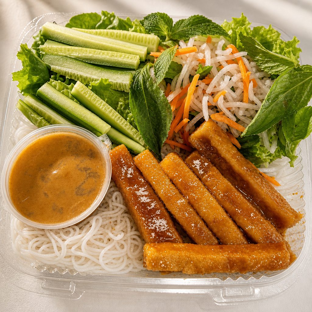 Crispy Tofu Vermicelli.
