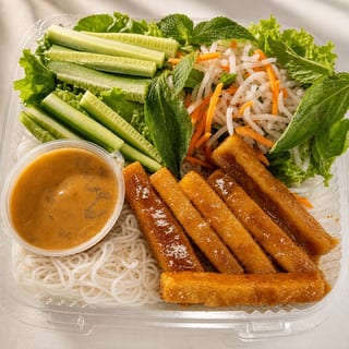 Crispy Tofu Vermicelli