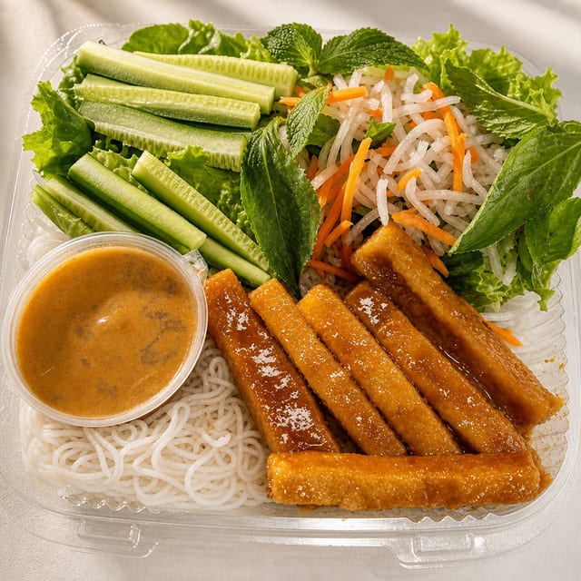 Crispy Tofu Vermicelli.
