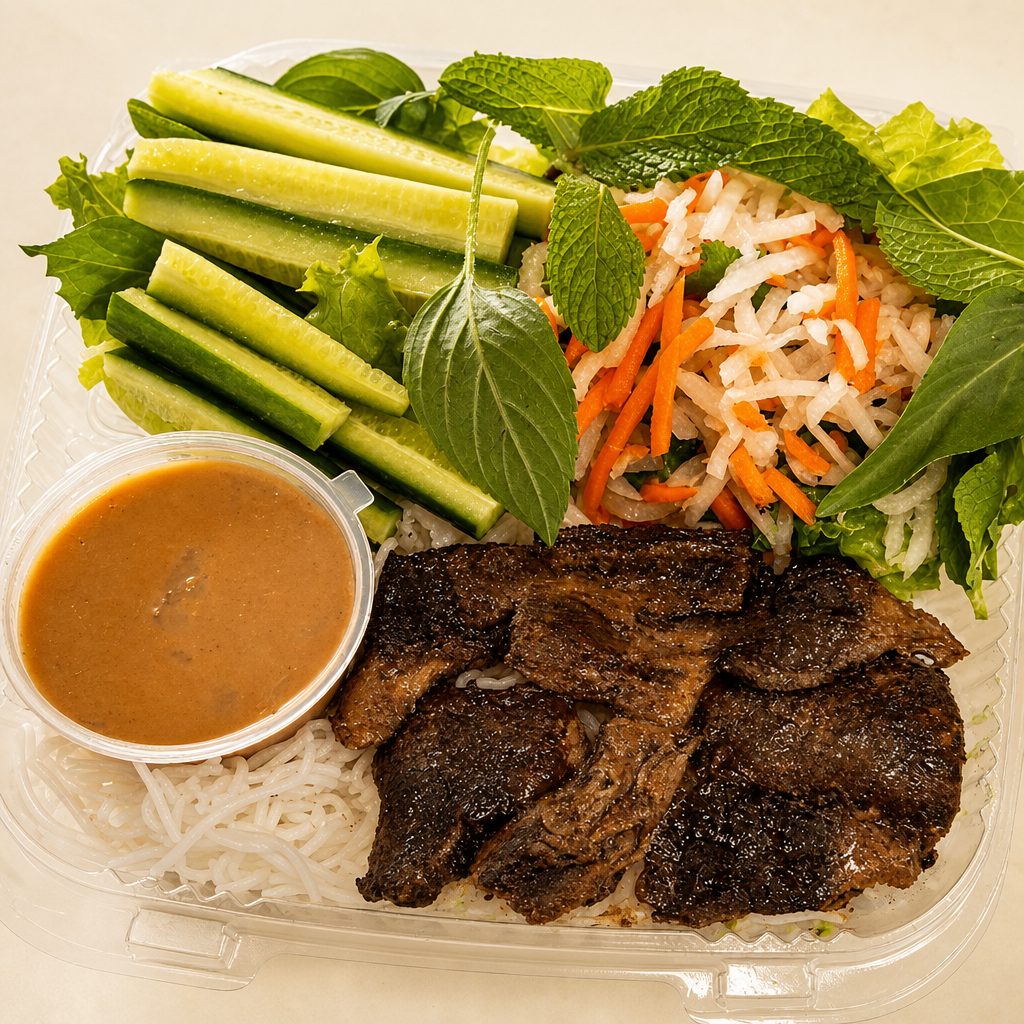 Portobello Mushrooms Vermicelli.