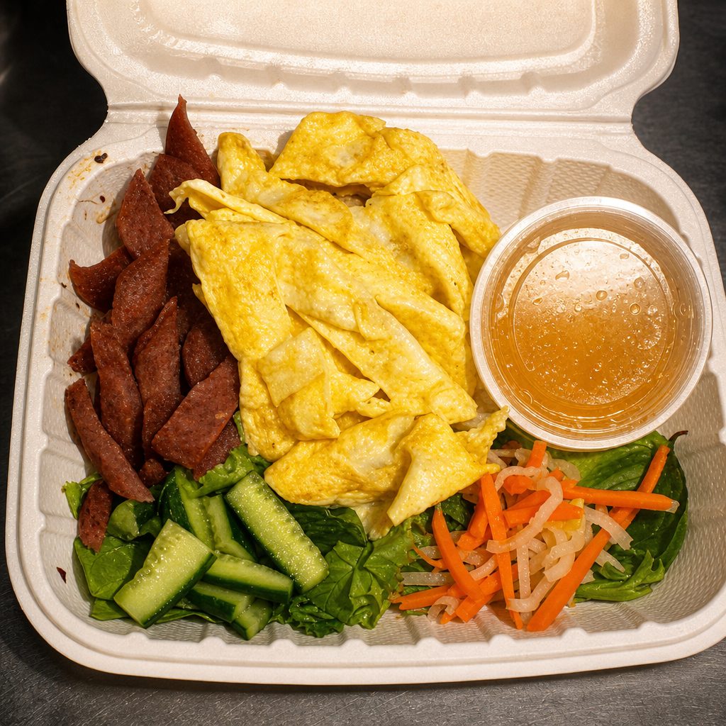 Spam & Egg Vermicelli.