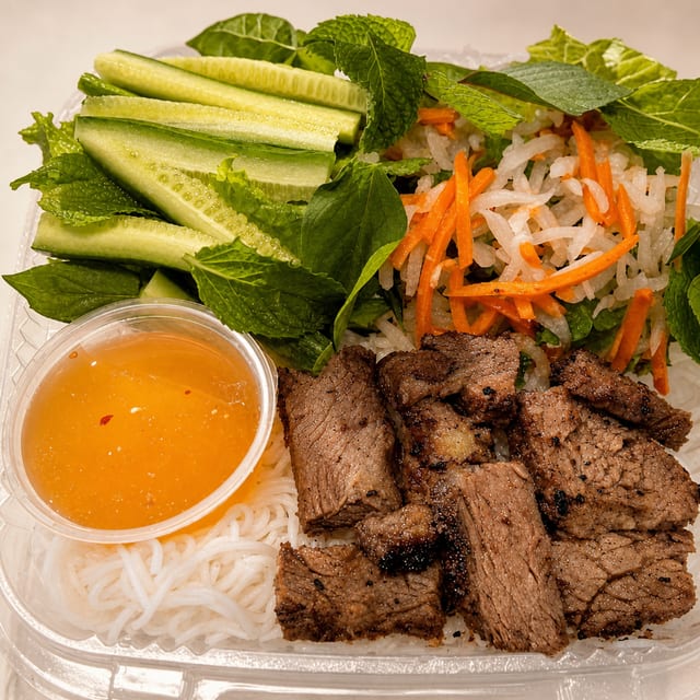 Grilled Beef Vermicelli.