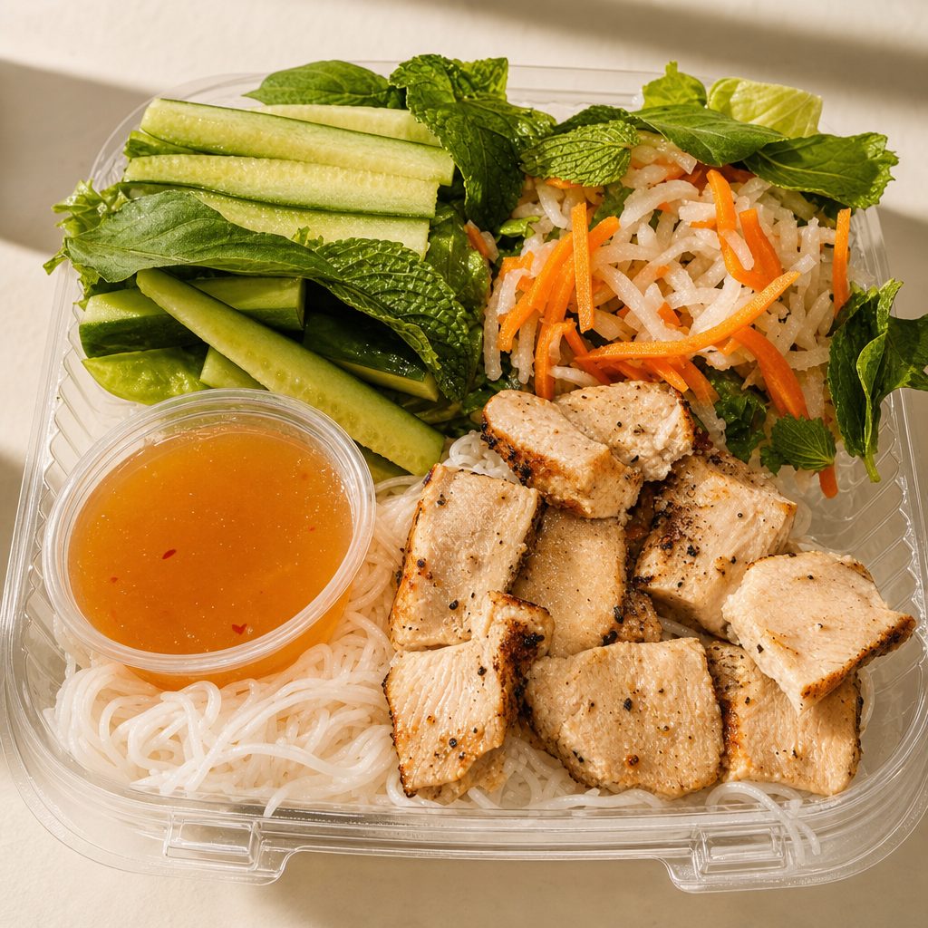 Grilled Chicken Vermicelli.