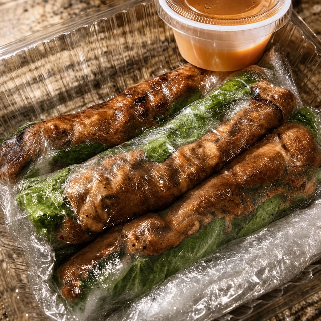 Pork Belly Spring Roll.