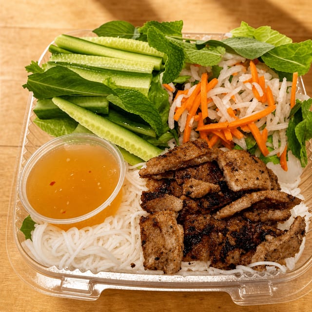 Grilled Pork Vermicelli.